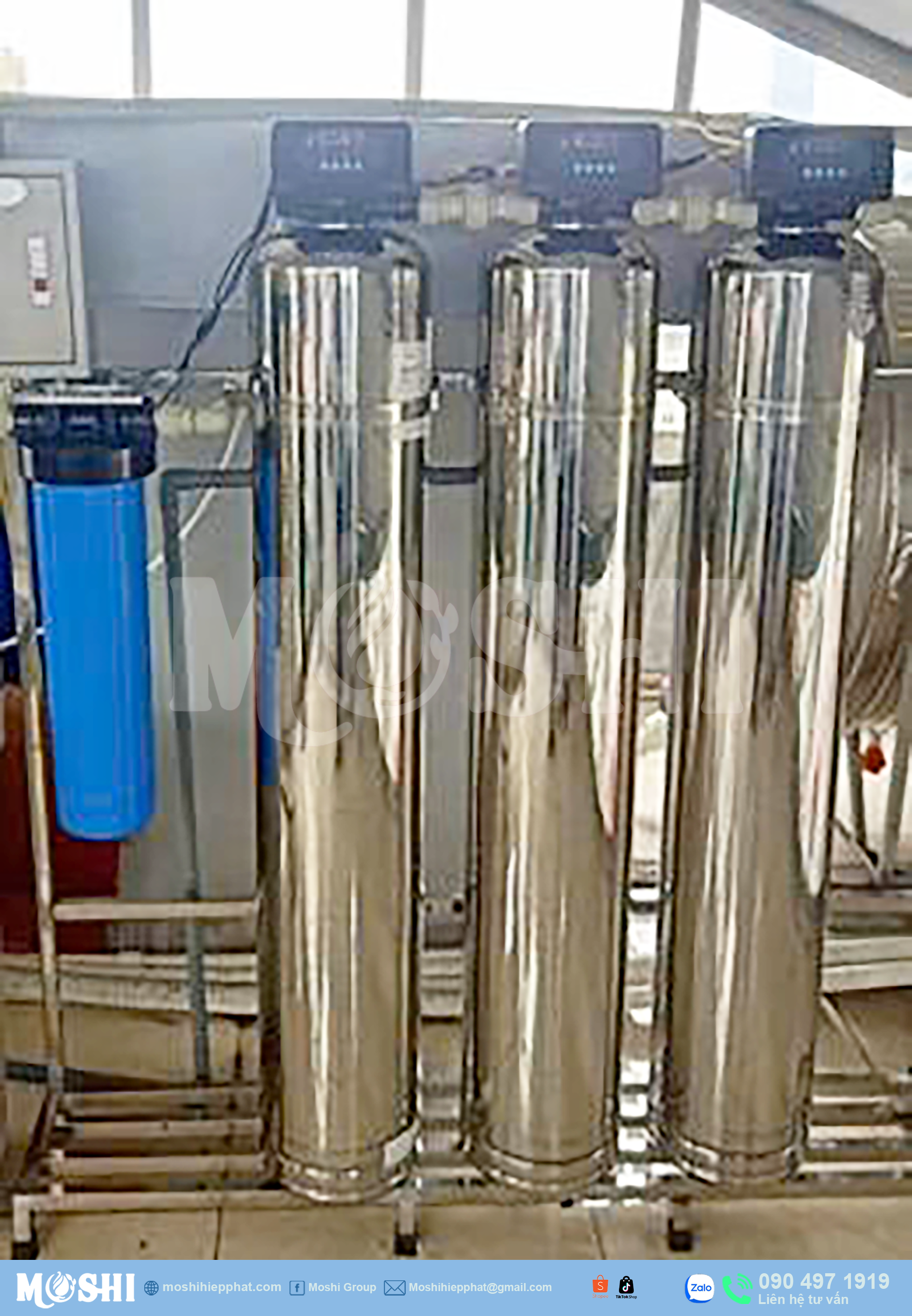 Hệ thống lọc tổng 3 cột Moshi