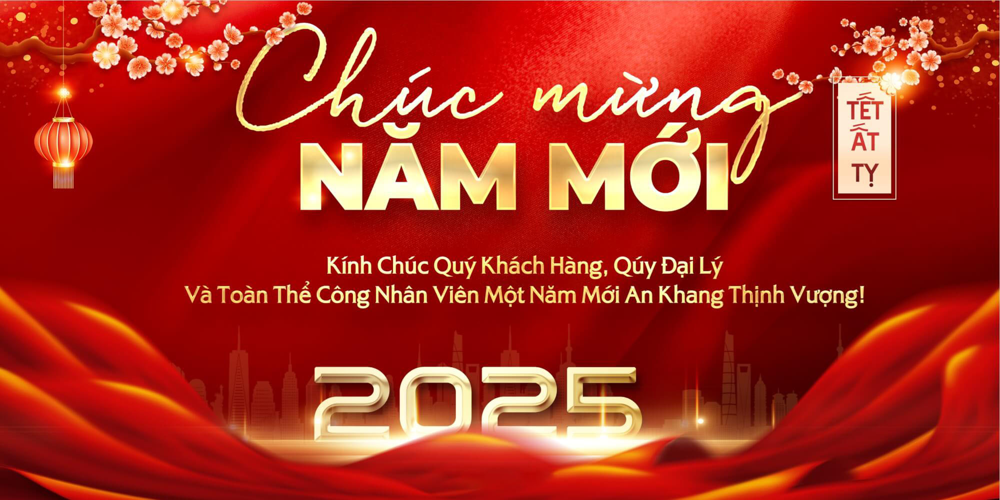 Lời chúc năm mới 2025 tết Ất Tỵ 