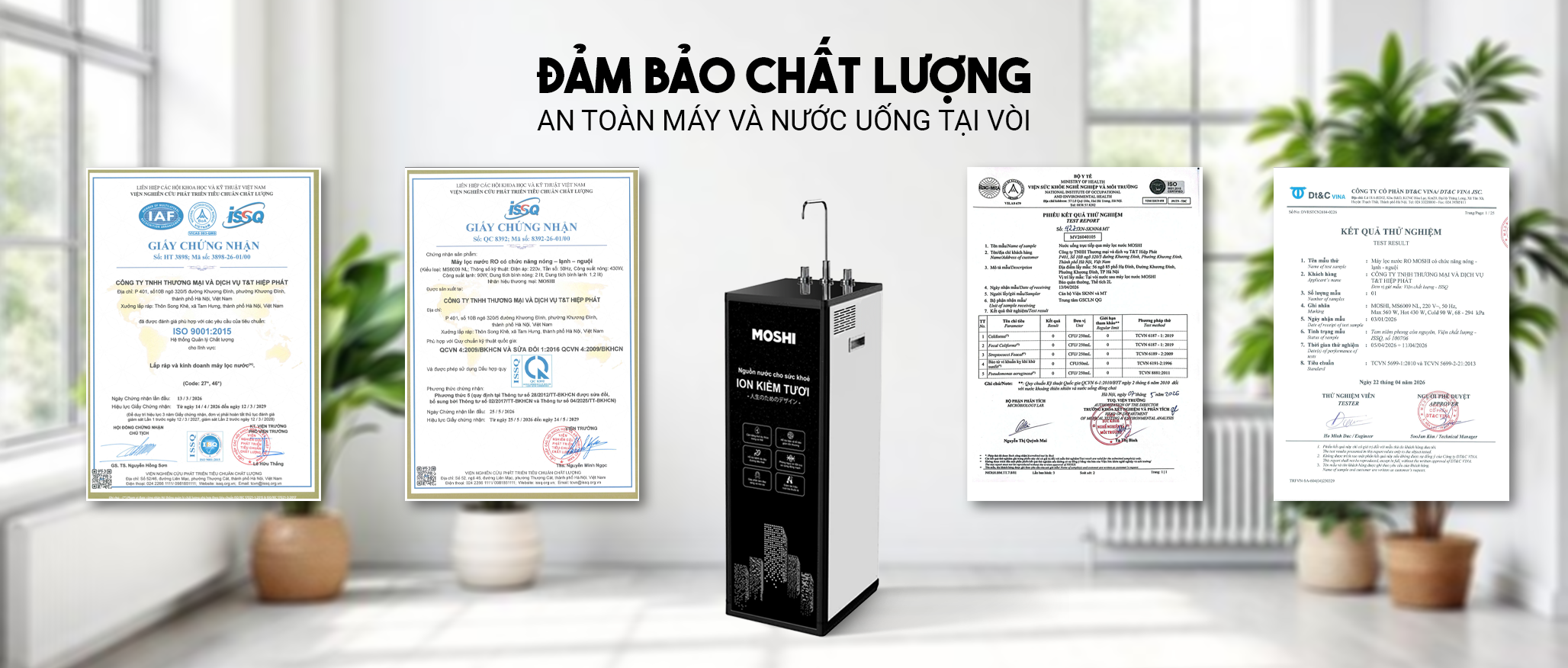 Máy lọc nước đa chức năng MOSHI MS 6002