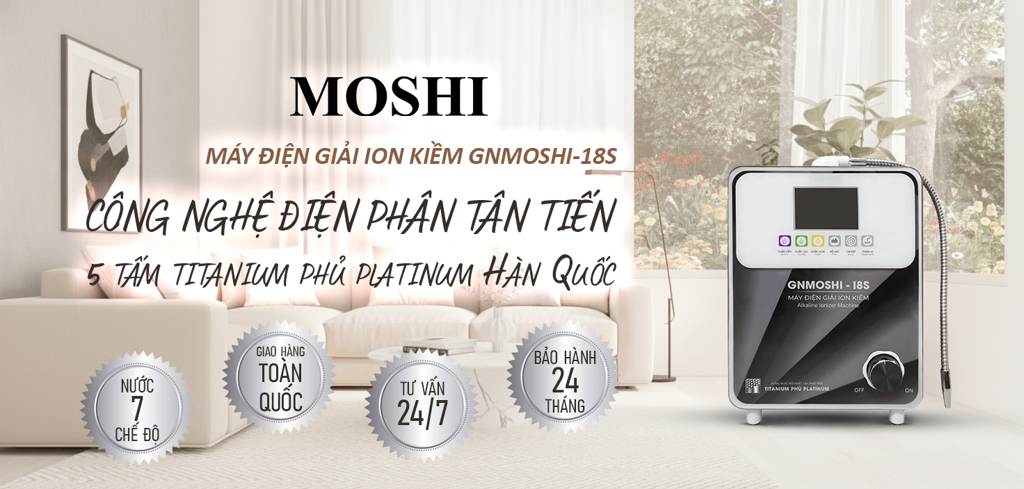 Máy lọc nước ion kiềm 4 chức năng MS 6009 NL