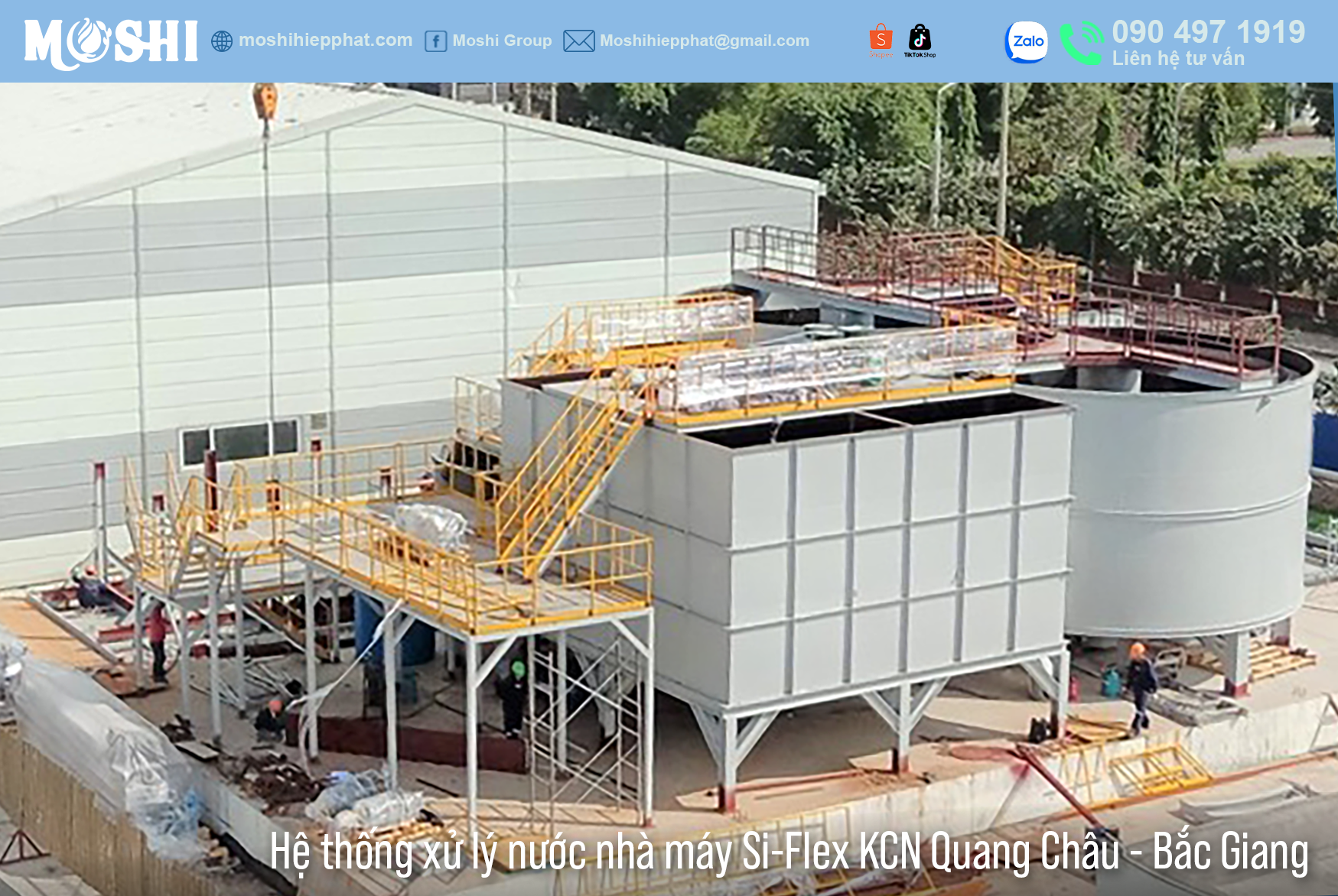 Công trình tại nhà máy Si-Flex Bắc Giang