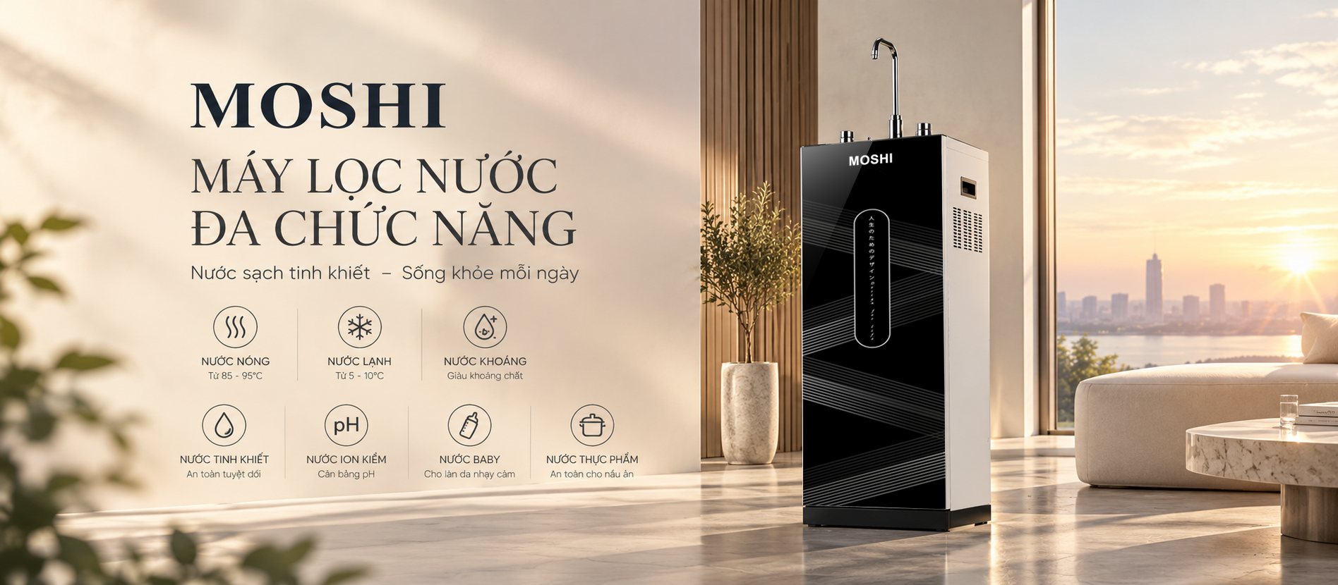 Máy lọc nước đa chức năng