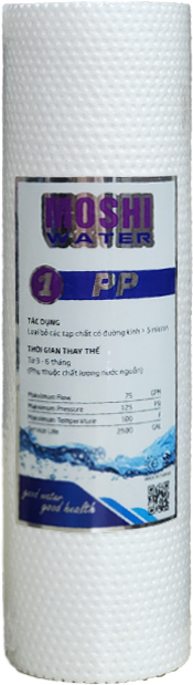 Lõi số 1 – lõi PP 5 micron