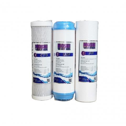 Bộ 3 lõi lọc thô 1,2,3 MOSHI