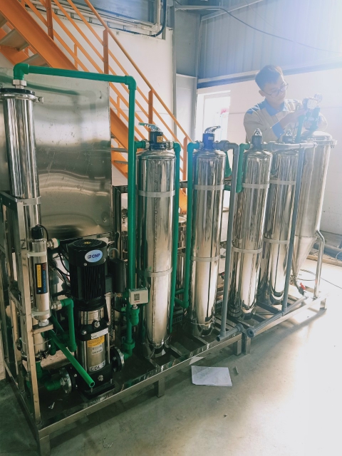 Hệ thống lọc nước cho nhà xưởng 1500L/H